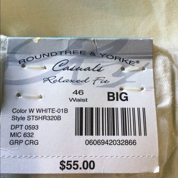 Round tree & yorke men’s Big, casual relaxed fit cargo style size 46 waist. - Picture 5 of 5